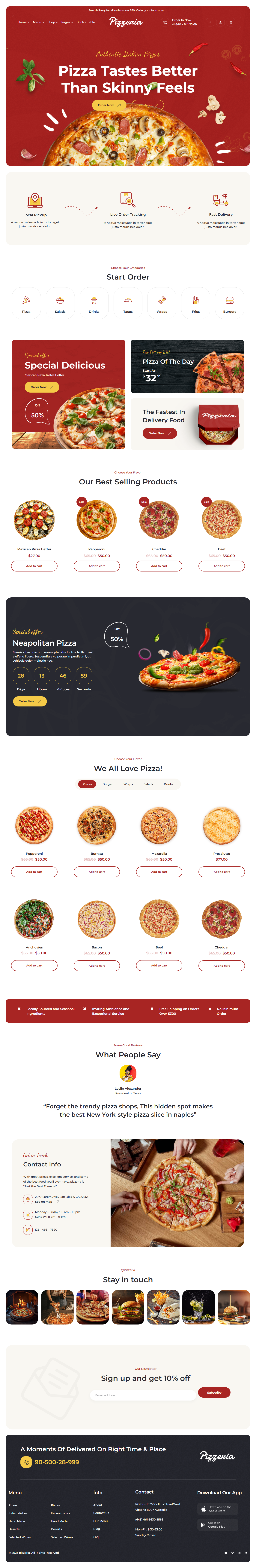 Restaurant Template